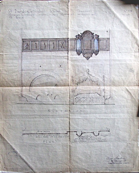 a drawng from the Caröe partnership